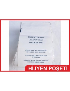 HİJYEN POŞETİ 13X23 CM
