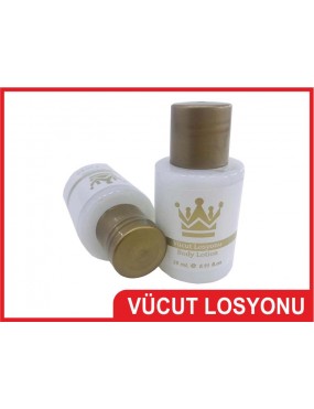 VUCUT LOSYONU 30 ML  LOGO STİCKER BASKILI
