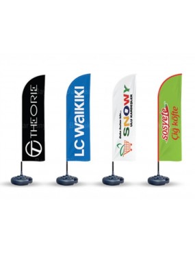 YELKEN BAYRAK 350 CM - Baskılı - Set