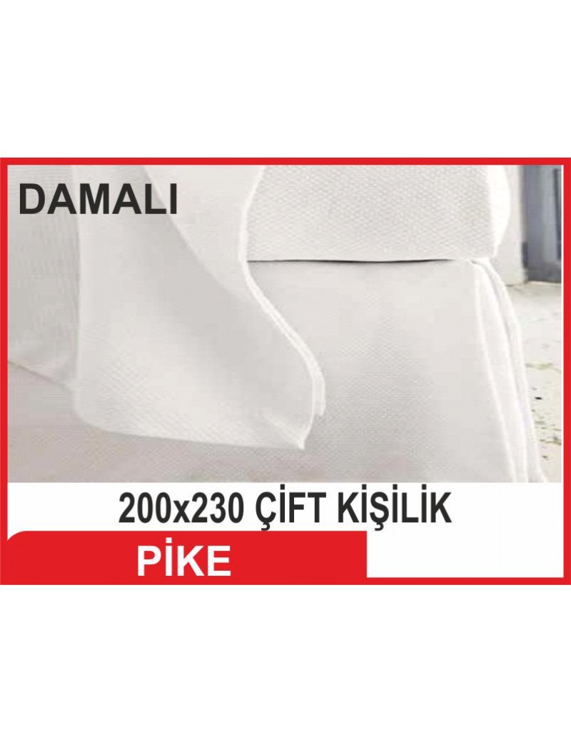 PİKE ÇİFT KİŞİLİK  200X230 cm